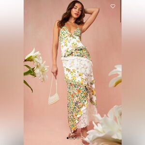 For love & lemons Rosalyn maxi dress